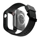 UNIQ Monos 2 i 1 Klokkerem og Deksel for Apple Watch 45/44mm Svart