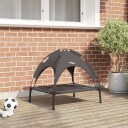 Vidaxl Hundeseng 63 X 49.5 X 60 cm Stål Brun