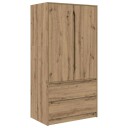  Baderomsskap Artisan Eik 79,5 x 49 x 156 cm Konstruert tre