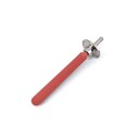 Carbonation Stone Adapter 2" tri-clamp Med 1/4" NPT og 9,5mm duotight