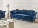 3 seters sofa Skien   Marineblå