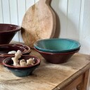 Porsgrunds Porselænsfabrik Terra Bolle 26cm Bordeaux