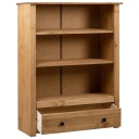 vidaXL Bokhylle 80x35x110 cm heltre furu Panama Range