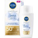 Nivea Triple Protect UV Face Solkrem SPF 50+ 40 ml - Anti-age og Fuktighetsgivende