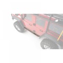 Yeah Racing STAINLESS STEEL ROCK RAILS DIAMOND PLATE