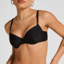 Hunkemöller Luxe bikinitopp med bøyle svart Størrelse: 80D Kvinner