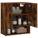  Veggskap røkt eik 60x31x70 cm konstruert tre 8720845947705