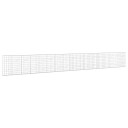 vidaXL Gabion med 5 mm tråd og 10x10 cm mesh 850x10x100 cm