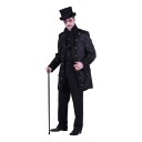 Thetru B.v. Piratkåpe Herre Svart Deluxe X-Large 2688-0100-00XL