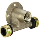 Raxofix T-stykke med skrukobling 20 mm x 1/2"
