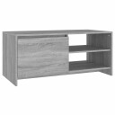 vidaXL Salongbord grå sonoma 102x50x45 cm konstruert tre