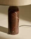 Gravity Table Lamp Big Maroon / Canvas