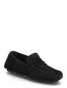 Calvin Klein Square Driver Suede   Black   40