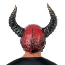 Chaks Demonskalle med horn maske One size 14415