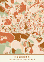 Black Maps Earth Tones 31 Plakat Plakat / 100x150cm