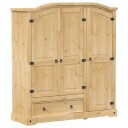  Garderobe Corona 151,5x52x170 cm heltre furu 8721012879034