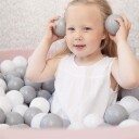 Babytrold Ballbinge med baller Rosa 18-46BA-ROSE