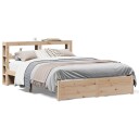  Sengeramme med hodegavl 150x200 cm heltre furu 3305997