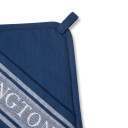 Lexington Icons Organic Cotton Jacquard Star Gryteklut Hvit / Dress Blue