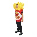 Ptit Clown French Fries Barn Kostyme One size 23912