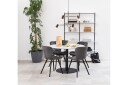 Palisades Spisebord 105 cm Rund - Sort