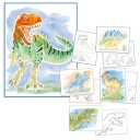 Dino World Colour Me Up Paper  0412517 