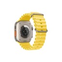 Forcell F Design FA12 Klokkereim til Apple Watch 42/44/45/49mm Gul