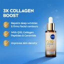 NIVEA Q10 Collagen Boost Ansiktsserum 30 ml 3-in-1 Anti-Aging