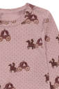 Hust & Claire Bocel ull/tencel body til barn - adobe rose
