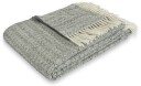 ByBorg Ullpledd - Mykt ullteppe - Nordic grey - 130x200 cm - By Borg