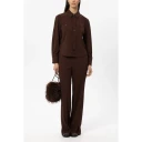Luisa Cerano Dame Bukser Brun 2XL,
