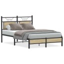  Sengeramme uten madrass sonoma eik 120x190 cm konstruert tre 4106941