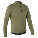 Gripgrab Men's GripGrab EXPLR Merinotech Thermal Long Sleeve Jersey Olive Green L