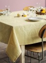 Juna  Easter damaskduk 150x220 cm gul
