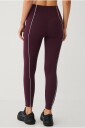 Ellos STUDIO   Treningstights Contrast Stripe Tights Core   Lilla