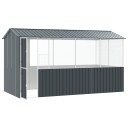 Fuglebur Antrasitt 410 x 210 x 230 cm Galvanisert Stål