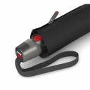 Knirps Duomatic T.200 Windproof paraply med automatisk åpning og lukking Svart