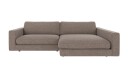 Rowico Home Duncan 3 seters sofa med sjeselong H Mørk beige Bobby 4 258 x 150 x 78 cm Beige