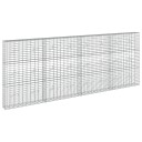 vidaXL Gabion med 5 mm Tråd og 5x10 cm Maske 400x20x150 cm