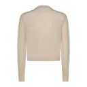 Courrèges, Dame, Strikkevarer, Beige, S,