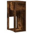  Datatårnstativ med skuff røkt eik 30x44x74 cm