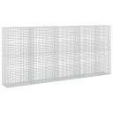 vidaXL Gabion med 3,5 mm Tråd og 5x5 cm Nett 450x50x200 cm