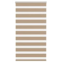  Sebragardin sandbrun 70x150 cm stoff bredde 65,9 polyester