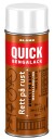 Quick bengalack rett pa rust spray hvit blank