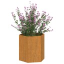 vidaXL Plantekasse rust 40x40x45 cm cortenstål