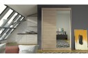 Garderobe Lino LED-belysning - Eik