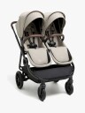 Beemoo Pro Twin 2 Søskenvogn, Latte Beige