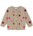 Minymo Cardigan Knit Beige 80