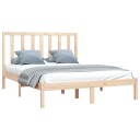 vidaXL Sengeramme heltre furu 140x200 cm