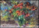 Vibrant Floral Bouquet Plakat / 70x100